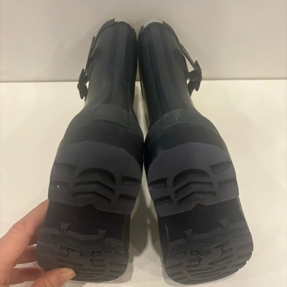 Joules Navy Blue Rain Boots with Buckle